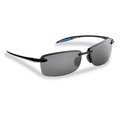 Flying Fisherman Flying Fisherman 7305BS Cali Polarized Sunglasses; Black Frame With Smoke Lenses 7305BS